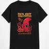 Vintage Red Hot Chili Peppers 1996 Tour Graphic Black Unisex Tshirt Fan Gift S