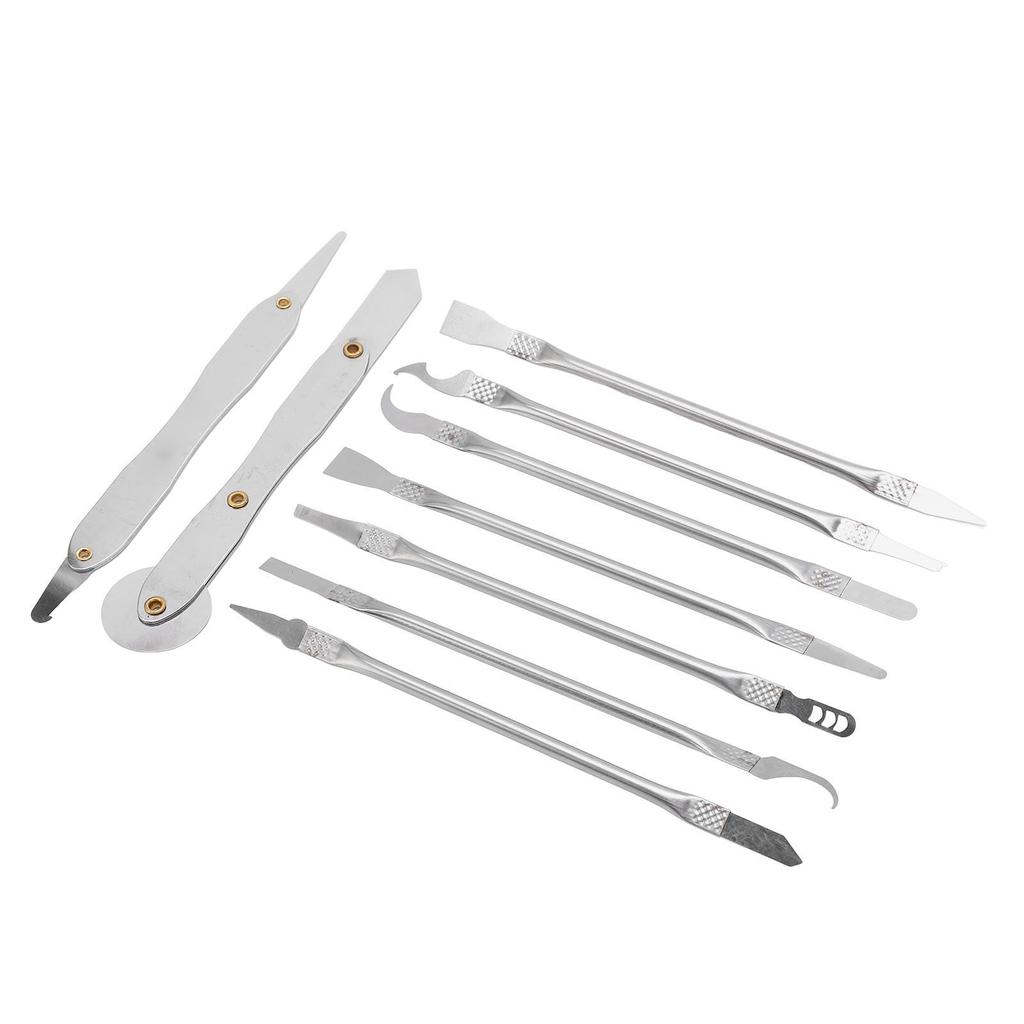 9-teiliges Hebelwerkzeug-Set aus legiertem Stahl Reparaturset für Mobiltelefone Tablets Computer Uhren Elektronik