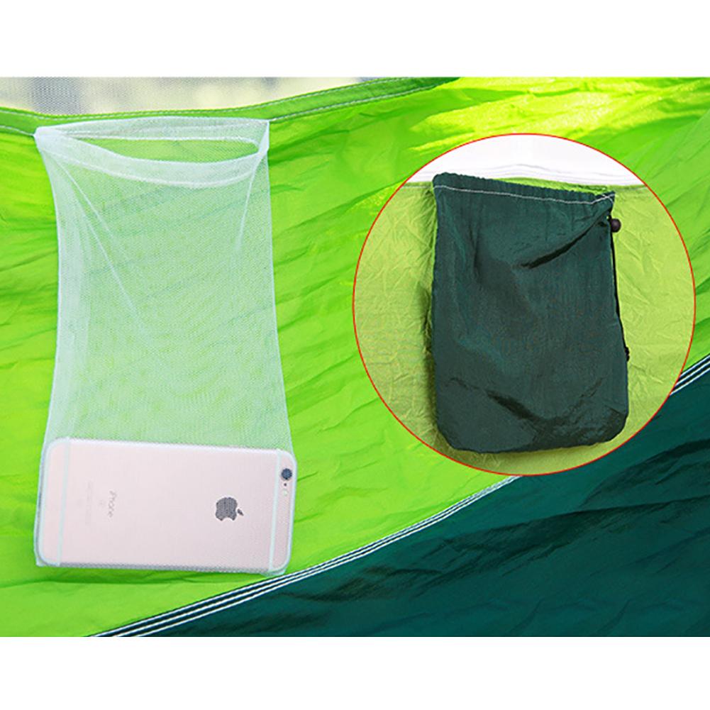 Light Outdoor Breathable Mosquito Net Hammock Anti-Rollover Field Camping Leisure Parachute Deployment Swing Hanging Seat