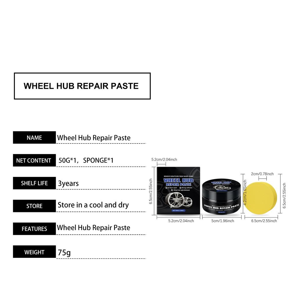 Car Wheel Care Cream; Polishing Care Agent; Coating Agent; Effectively Decompose Stubborn Dirt And Keep The Wheel Hub Clean