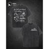 The Lord Is My Shepherd Men'S Washed Short-Sleeved T-Shirt | Pure,Double-Sided Printed with Retro Street Style, Crew Neck, Casual Style,All-Season Fit