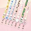 Cartoon Teleskopische Leichtziehbare Schnalle Lanyard Studenten Anti-Verlust Kartenhalter Halsband Langes Seil Arbeits Namensschild Namensschild Lanyard