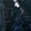 1Pair Detachable Flared Sleeves Bride Elegant Solid Color Chiffon Long Gloves Wedding Performance Dress Costume Accessories