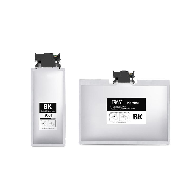 T9651 T9661 Tintenpatrone mit Pigmenttinte für Epson WorkForce Pro WF-M5299DW M5298DW M5298DW WF-M5799DWF WF-M5799DWF Patrone