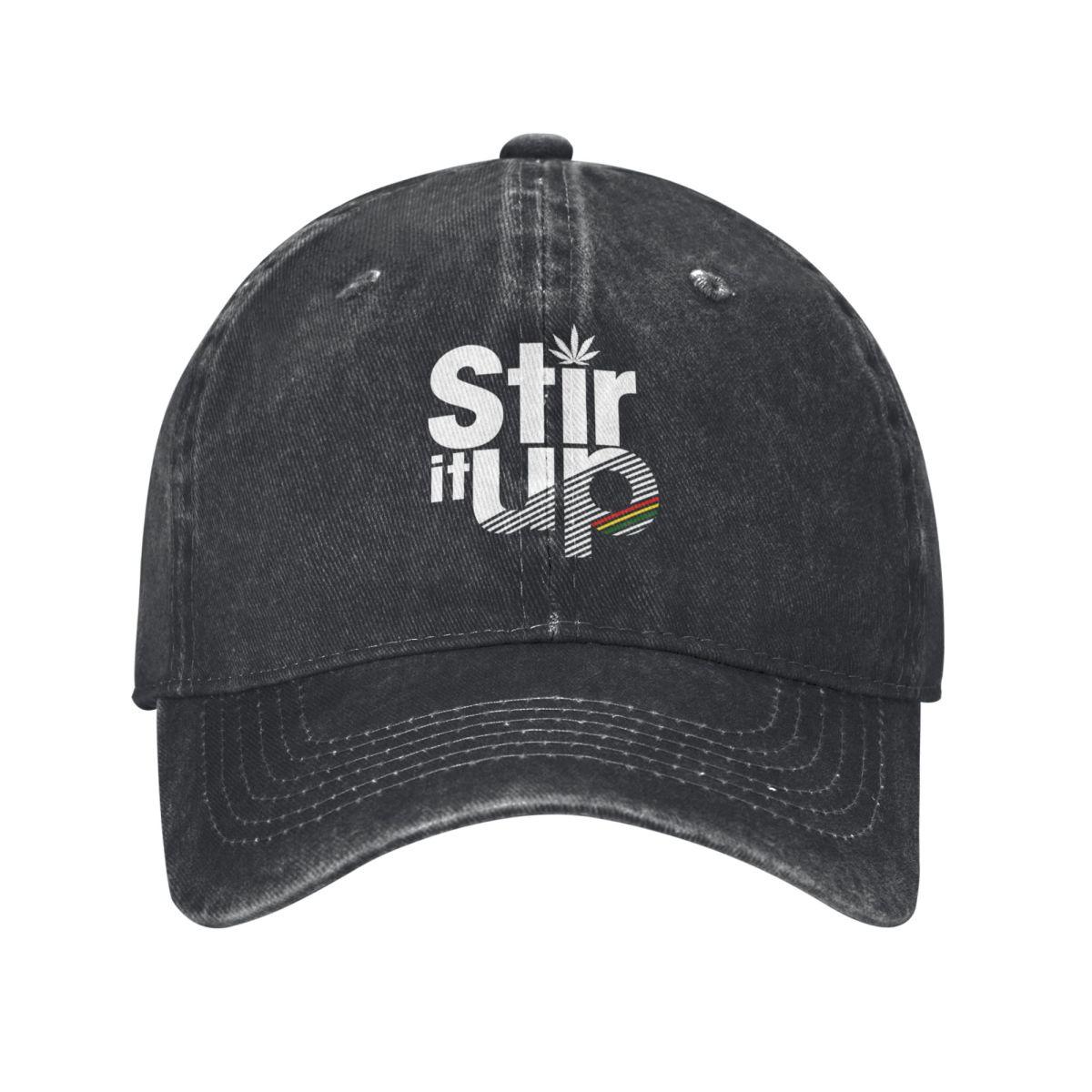 

Bob Marley Men Women Baseball Cap 3 Little Birds Distressed Denim Hats Cap Vintage Outdoor Running Golf Gift Headwear One Size
