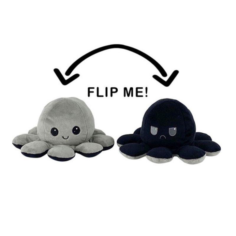 Flip Plush Doublesided Toy Marine Life Stuffed Animals Doll