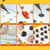 8/15/35 Series Round Silicone Molds, Spherical And Cylindrical Shapes, for Making Layered Lollipops And Coconut French Dessert Mousse Cakes