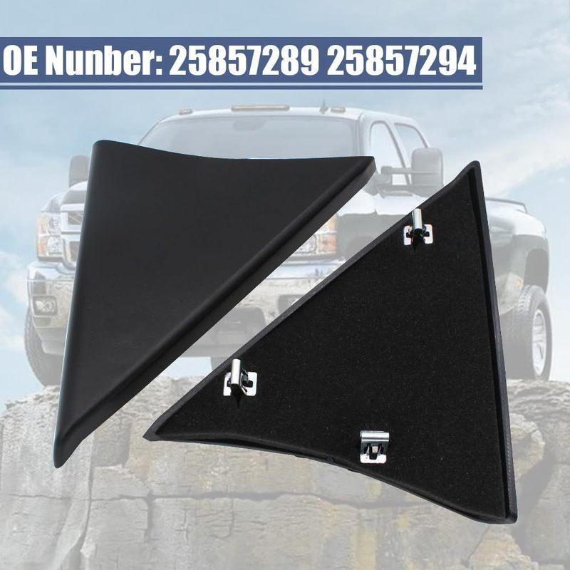 For Chevrolet Avalanche Silverado Tahoe GMC Sierra Yukon Car Front Left/Right A Pillar Door Upper Trim Panel 25857289, 25857294