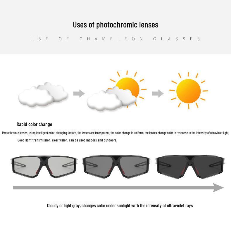 TR90 Polarisierte Sport-Sonnenbrille für Radfahren & Laufen mit UV-Schutz