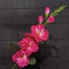 2pcs 75cm Fake Gladiola Real Touch Silk Flower Vivid Artificial Gladiolus Flower  Wedding Accessory