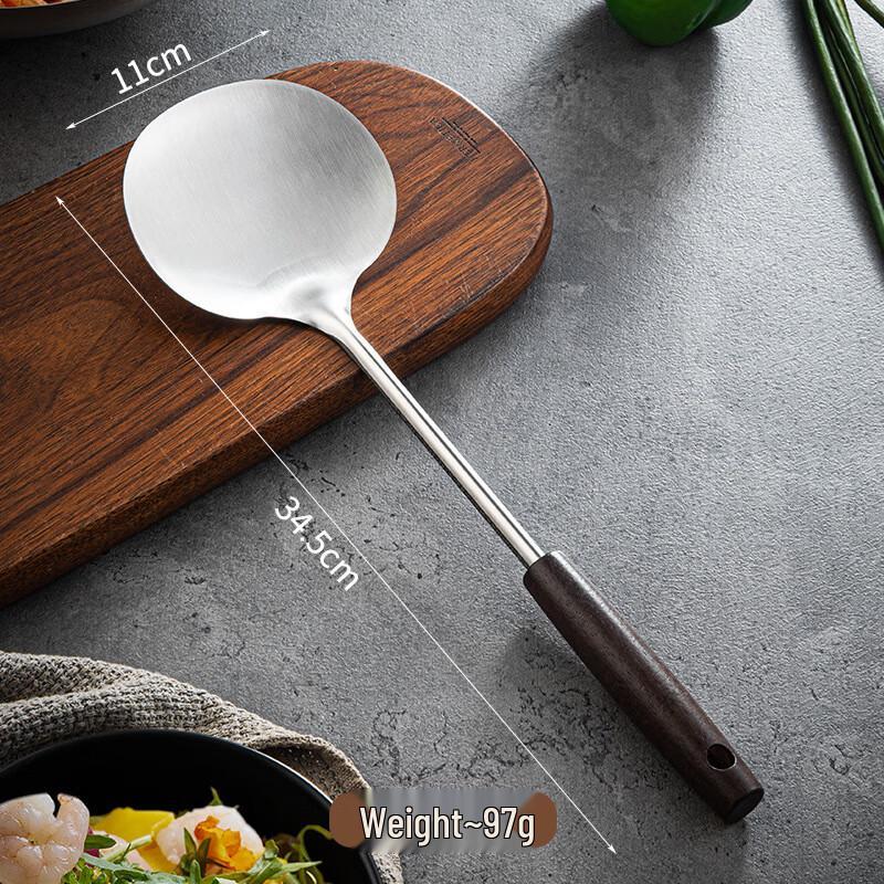 Vintage Solid Wood Kitchen Spatula