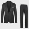2024 Men's Slim Fit Business Casual Two-Piece Suit