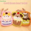 Cute Animal Coral Fleece Hand Towels - Hanging Absorbent Kitchen & Bathroom Towels