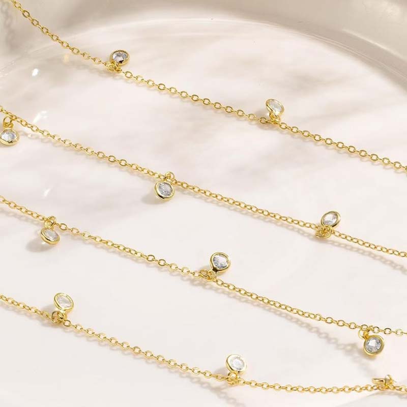 Nuova Catena Vita con Frange di Strass a Doppio Strato per Donna Moda da Spiaggia Catena Corpo in Cristallo Accessorio Vita 2025 Accessori Bikini