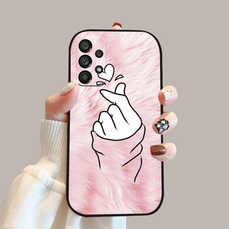 For Samsung A73 A72 Cases Fashion Cartoon Printing Soft Silicone TPU Phone Cover For Samsung Galaxy A53 A33 Phone Bumper Case