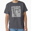 Straight Outta Bollywood Grungy Version Classic T-Shirt
