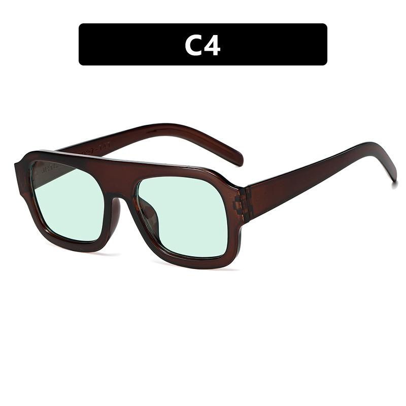 New Square Sunglasses Women Fashion UV400 Protection Luxury Outdoor Street Photography Sun Glasses Trendy Personalized
