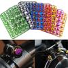 30pcs Universal Motorcycle Modified Engine Screw Caps High-Quality Moto Engine Decorative Nut Bolt Cap For Motocross Scooter ATV