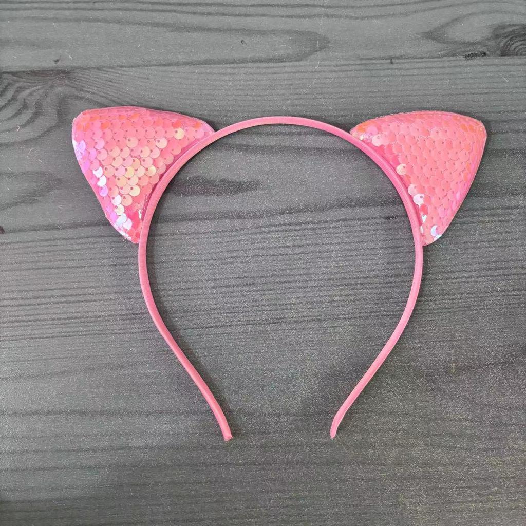 Sequin Cat Ears Headband for Kids - Cute DIY Fabric Hair Accessory