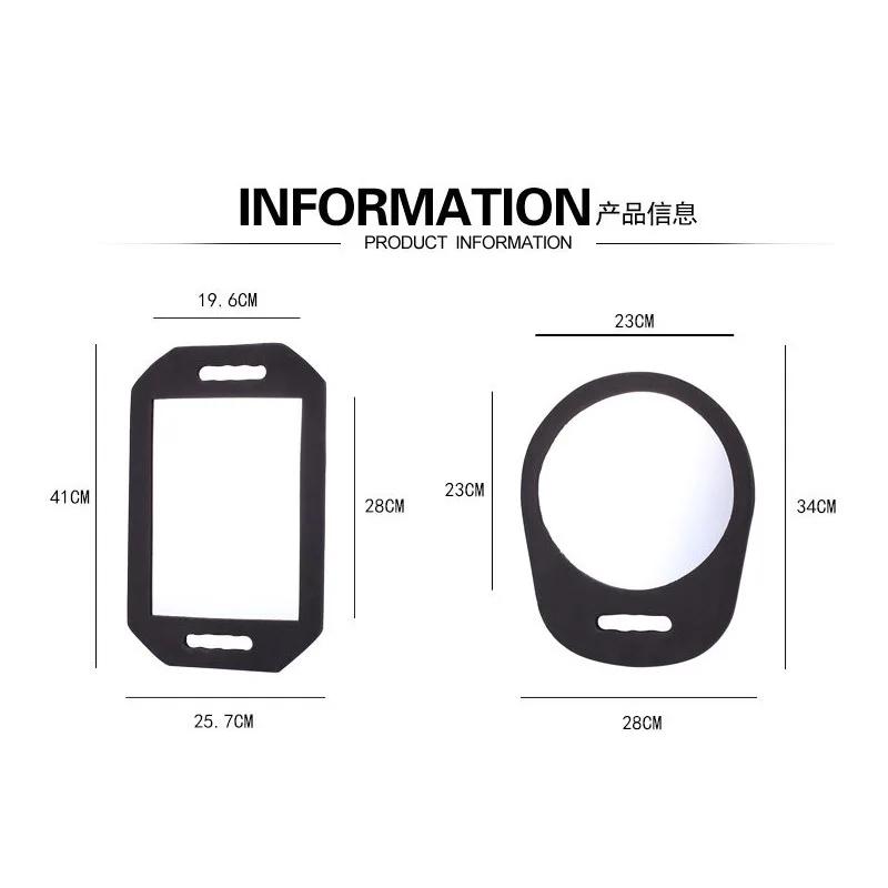 

Makeup Mirror Household Sponge Mirror Female Portable Bathroom Vanity Mirror Salon Cosmetic Foam Mirror Styling Tools