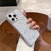 Shiny Glitter Clear Case for iPhone 16 Pro Max, Bling Sparkle Shockproof Protective Cover with Camera Lens Protection