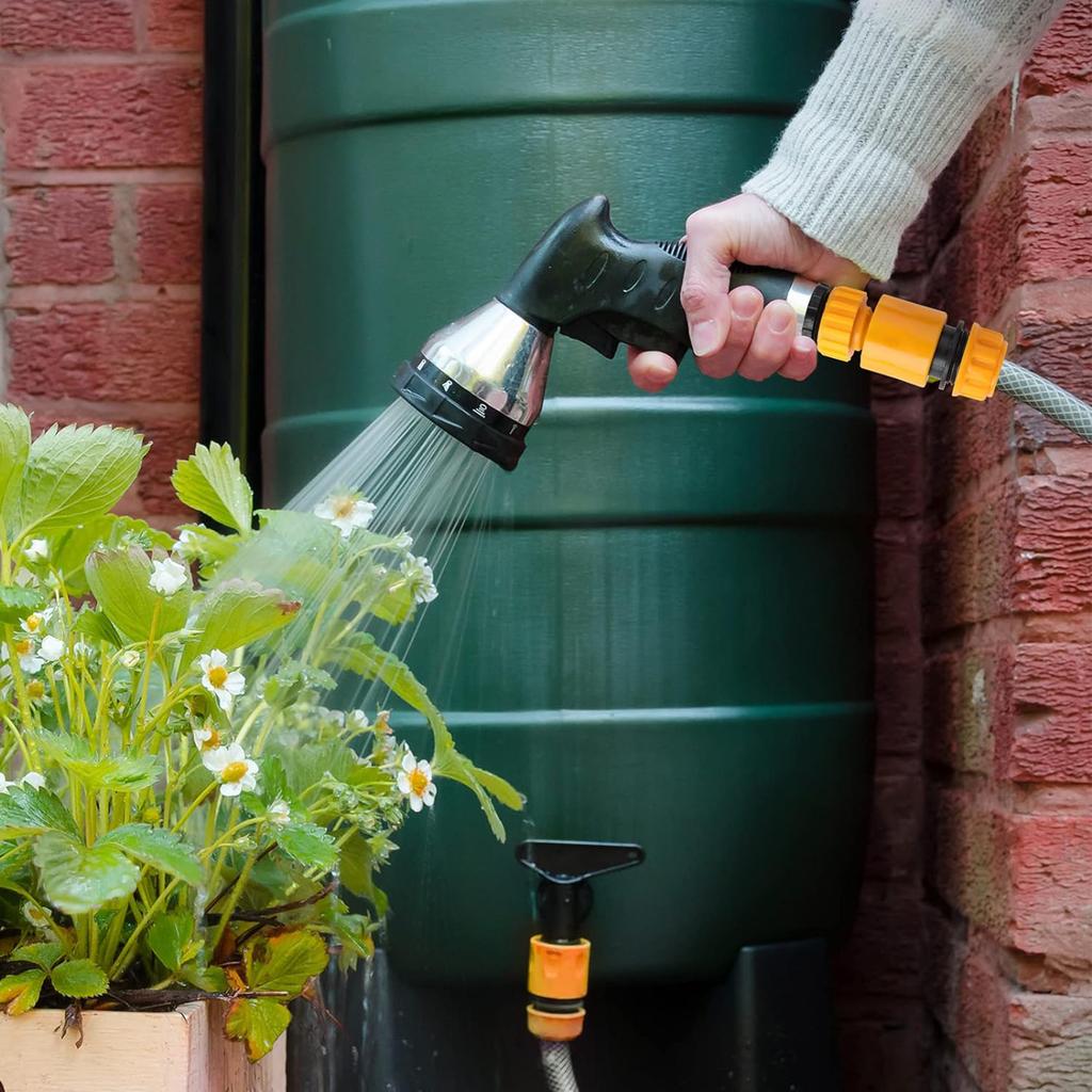 Garden Hose Connector Kit Tap Adapter Double Male Snap Seal Ring for Home Garden Outdoor Repair Routine Maintenance