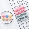 2lots Food Grade Heart Shape Silicones Molds 6 Holes Love Valentines Candy Molds For Candy Resins And Candle Making