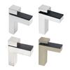 Multi-purpose Adjustable F-shaped Glass Shelf Bracket Large/Small Shelf Support Clamp Glass Holder Thickness Adjustable