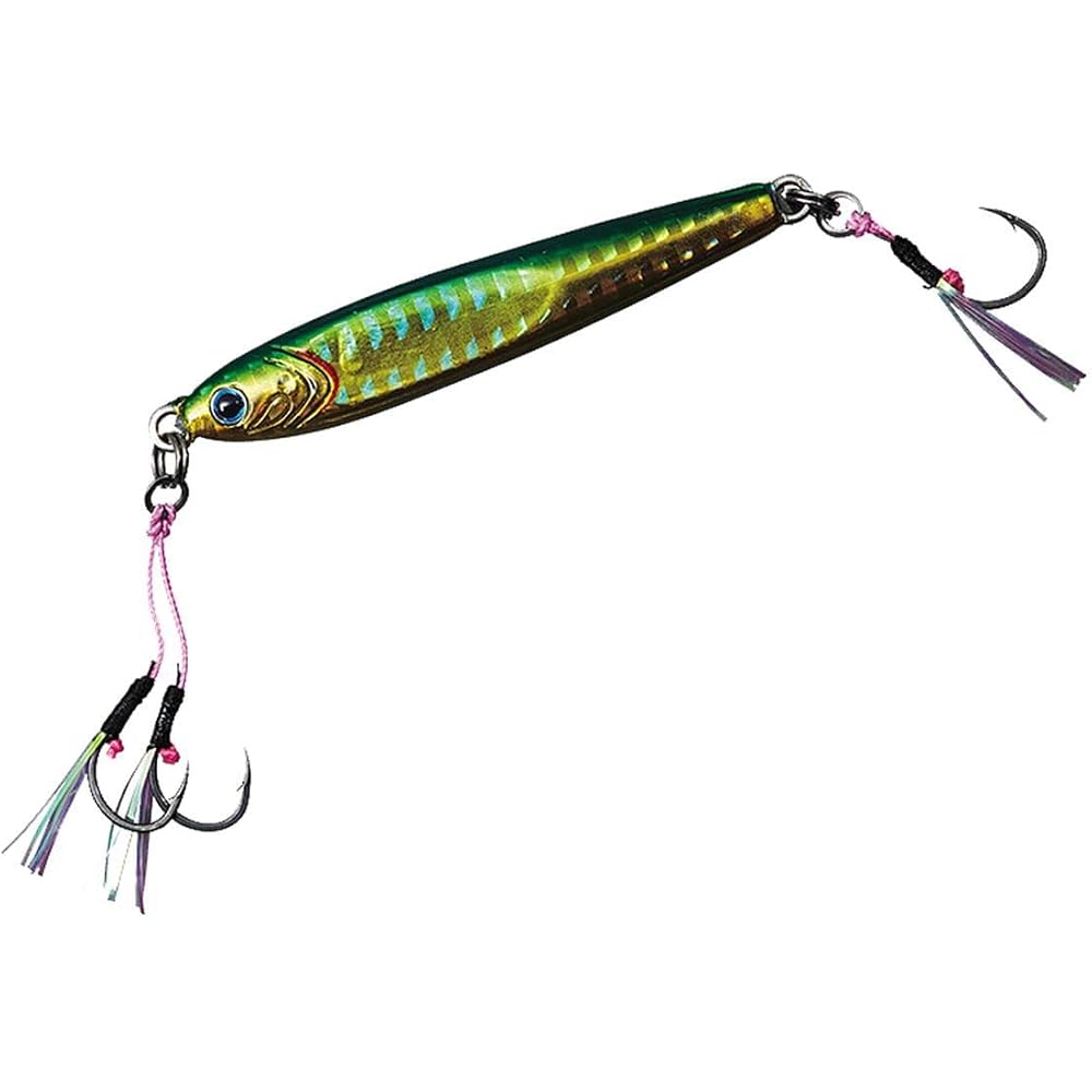 Daiwa TG Bait SLJ Metal Jig 60g with Hook Green Gold Fishing Lure