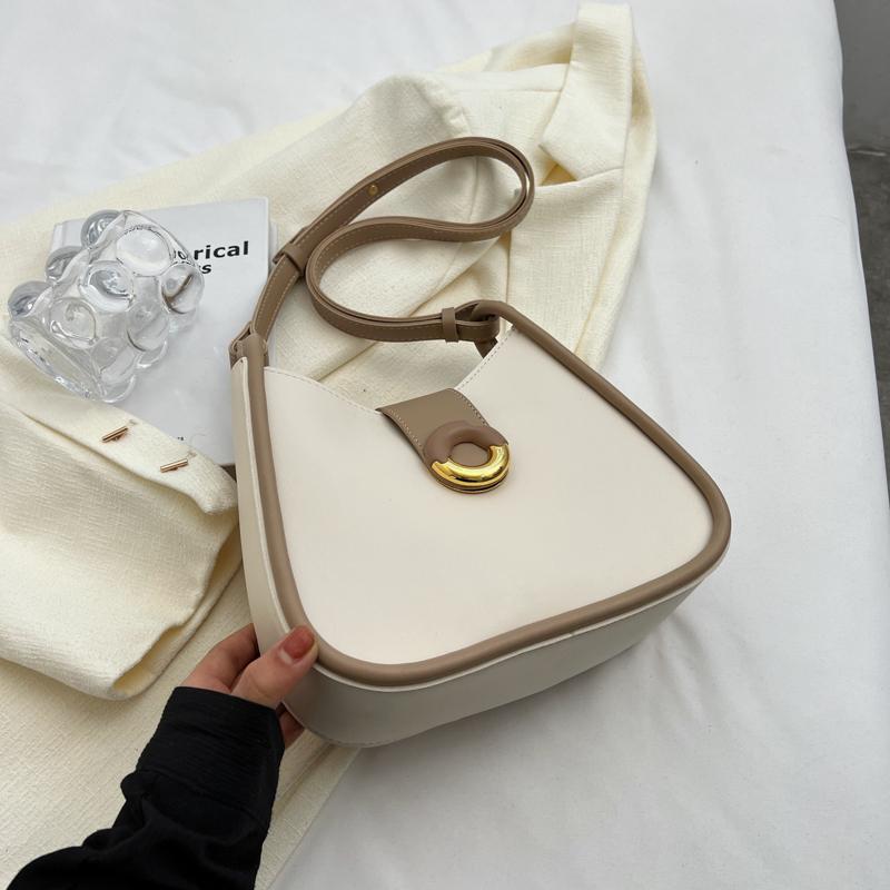 Summer Popular Female Single Shoulder Underarm Bags Fashion Design Textured Bucket Pack All Matched Women Crossbody Bag