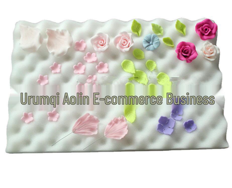 

Fondant Cake Tools: 2pcs Sugar Flower Drying and Shaping Foam Pads