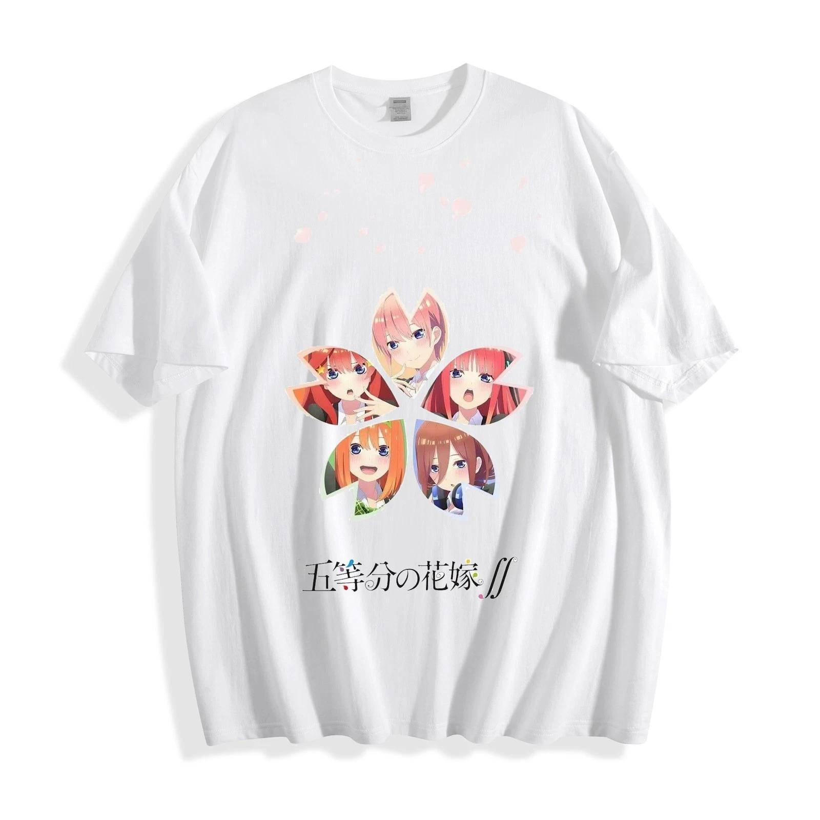 Anime Quintessential Quintuplets Cherry Blossom T-Shirt XS