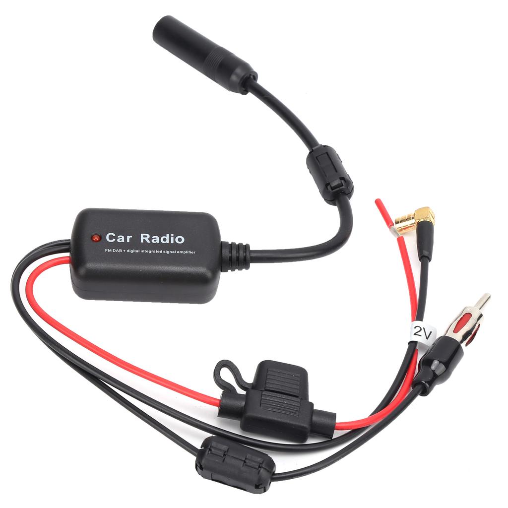 Buy DAB Signal Amplifier Car Stereo Antenna FM/AM Radio AMP DC 12‑24V