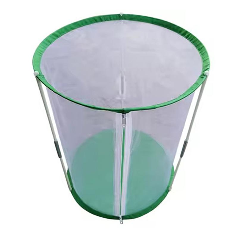 Gabbia per Insetti Farfalla Habitat per Farfalle Casa di Allevamento Portatile Gabbia di Osservazione Insetti Visibili Forniture per Giardino