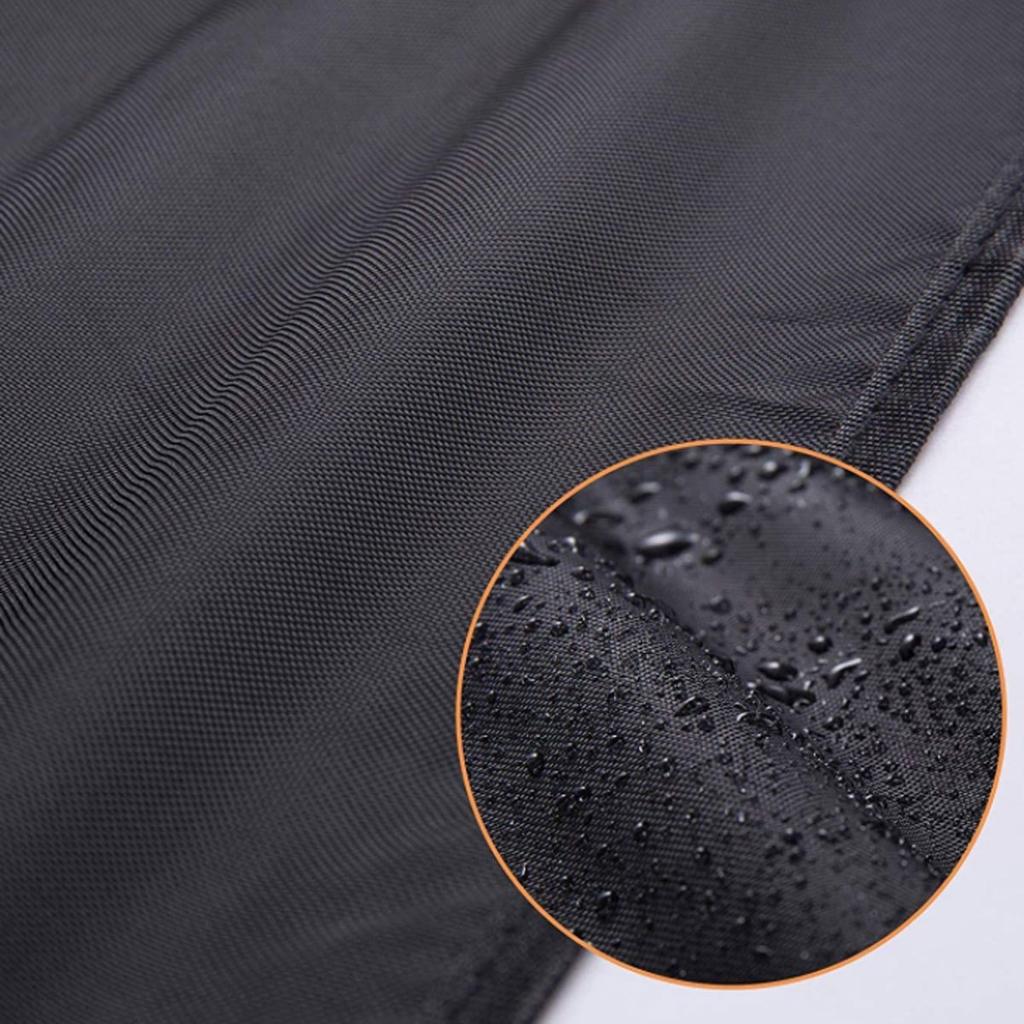 Black computer monitor dust cover, waterproof, scratch-resistant and wear-resistant high-quality dust cover, one set