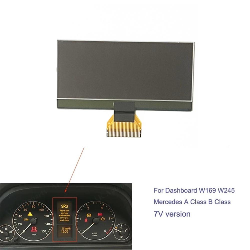 Instrument Cluster LCD Display For Mercedes A B Class W169 W245 Speedometer 7V