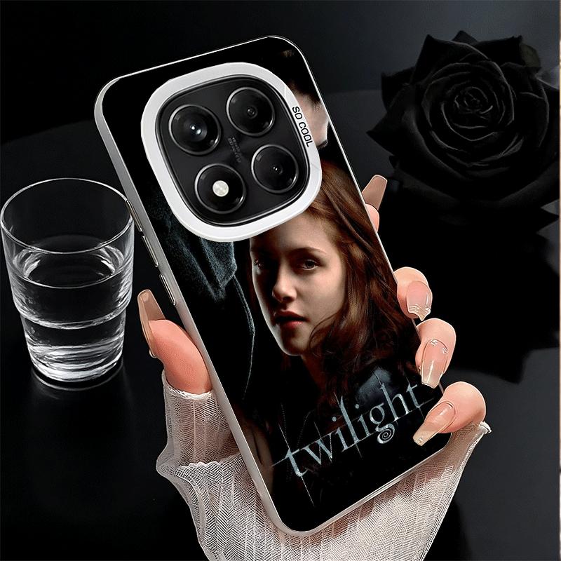 Twilight Saga Edward Soft Phone Case for Xiaomi Redmi Note 13 14 15 Pro Plus 12S 12 11S 11 11T 10S 10 Shockproof Cover Back Shel