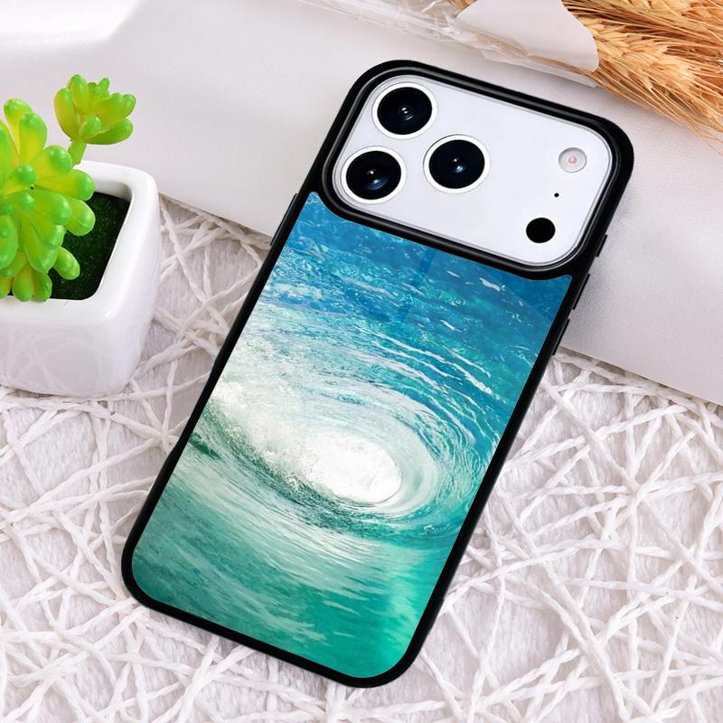 Surfing Wave Shockproof Phone Case for iPhone 17 Air 16e 15 11 12 14 13 Pro Max Cover Coque