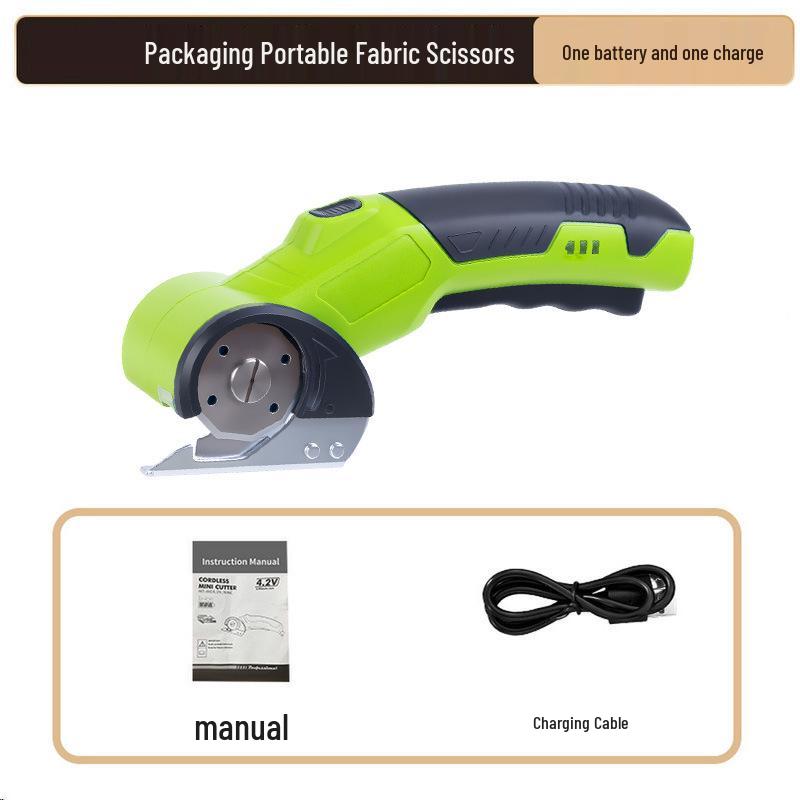 Akumulatorowe Bezprzewodowe Nożyce Elektryczne do Krawiectwa i Cięcia Tkanin