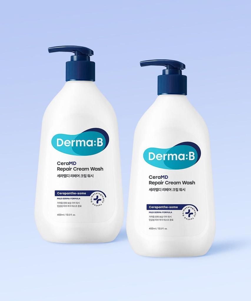 CeraMD Repair Cream Wash 400ML X 2
