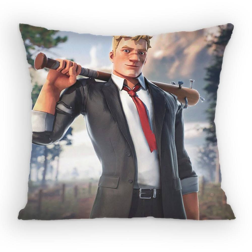 Game Character Fortnite Jonesy Pillow Case Sofa Living Room for Bedroom car Headboard Backrest Cushion Square Cushion Nap Time