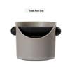 Round ABS Coffee Grounds Knock Box for Semi-Automatic Machines