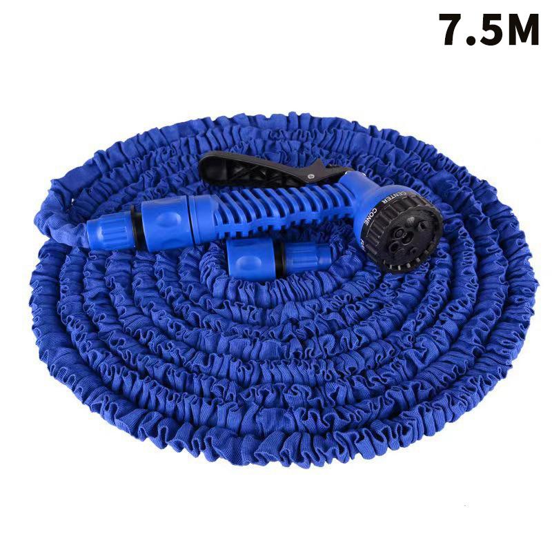 25 футов-75 футов Домашний волшебный шланг Распылитель Водяной пистолет Гибкий шланг Мойка автомобиля Полив цветов Садовые принадлежности as the picture