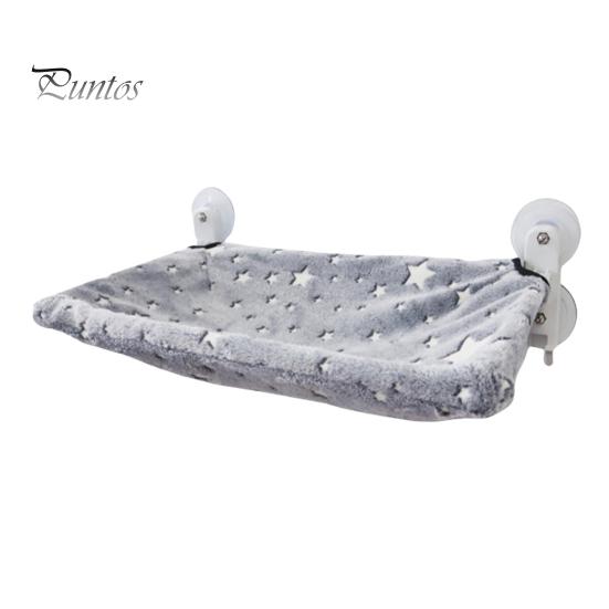 

Складная кошачья жердочка на окно, светящаяся в темноте, кошачий гамак, беспроводная кошачья кровать с присосками, сиденье для отдыха и принятия солнечных ванн для кошек, живущих в помещении M серый