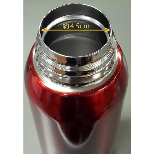 Tafuco Sports Bottle, Red, 720ml, One-Touch Mug, Stylus, F-2654