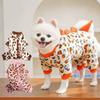 Soft Dog Four Legged Coat Thickened Winter Warm Dog Clothes  Daily Wear