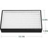 2 Pack A2 HEPA Replacement Filter Compatible with 3M Filtrete Room Air Purifier Models FAP-C02-A2, FAP-C03-A2, FAP-T03-A2, Part # 1150101