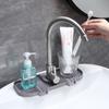 Kitchen Faucet Accessories Organizer Sponge Holder Cleaning Brush Storage Punch-free Soap Box Drainage Rack Tray Drain Pad