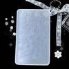 Non Toxic Heat Resistant Snowflake Shape Silicone Mold Perfect For Handcrafted Holiday Crafts And Gift Making