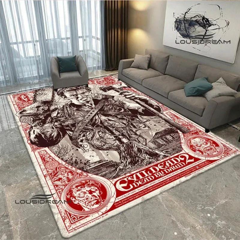 Film The Evil Dead Bedruckter Teppich rutschfester Teppich Schlafzimmer Dekoration Fußmatte Außen Teppich Yogamatte Schlafzimmer Dekoration Geburtstagsgeschenk